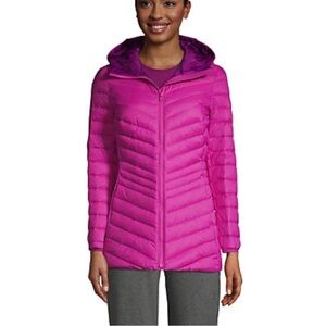New‎ Lands end Women's Petite Ultralight Packable Down Jacket